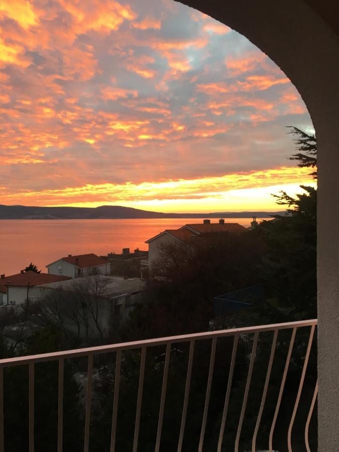 Die Appartements Glavas,Eckwohnunge Fuer 2 Personen Novi Vinodolski Exterior foto